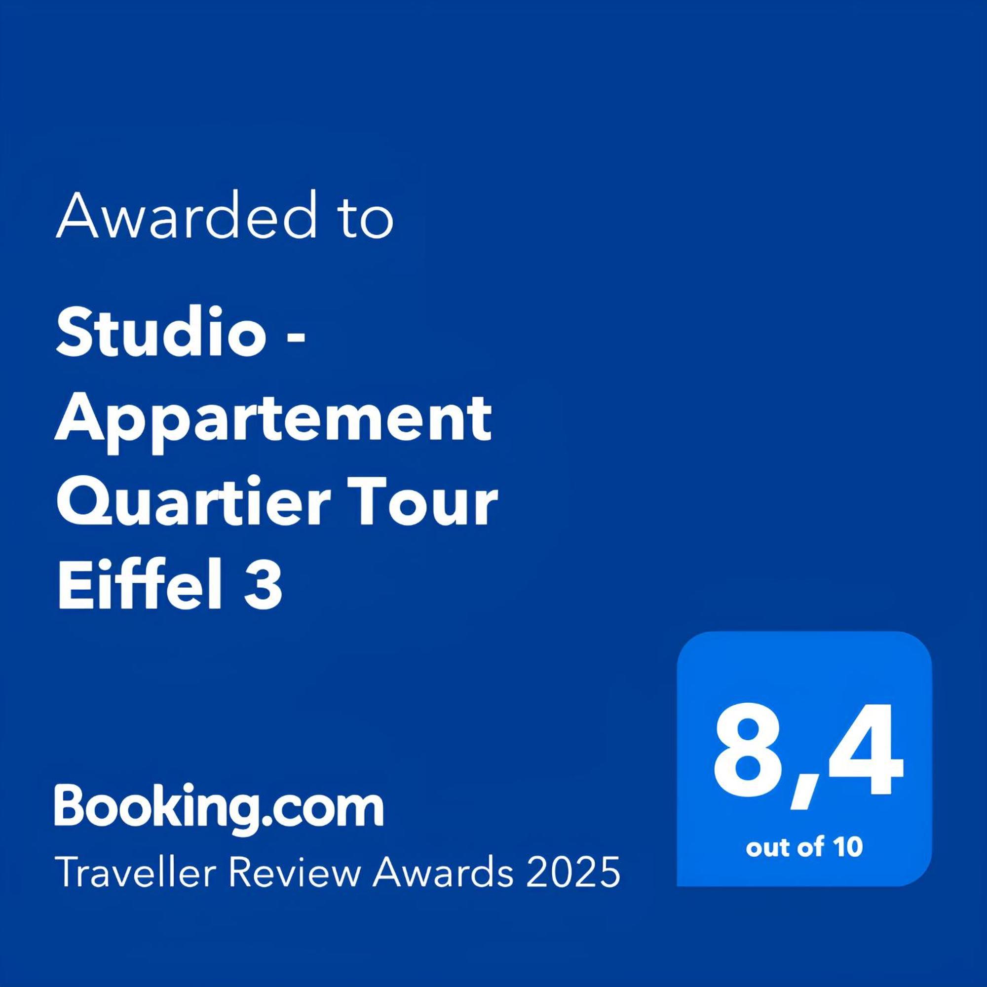 Studio - Appartement Quartier Tour Eiffel 3 Free Netflix Paris Exterior foto